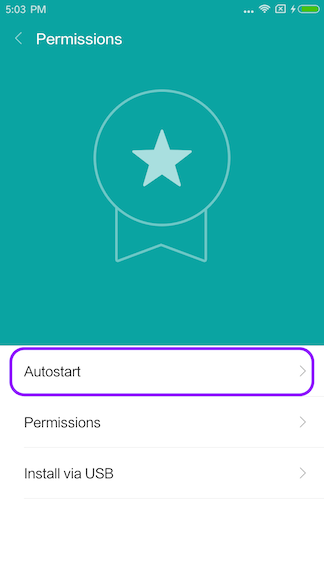 Autostart